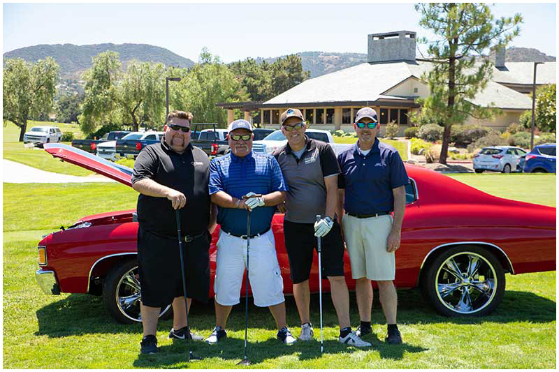 Four Pros and a Hot Rod