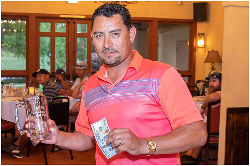 Closest to the pin winner